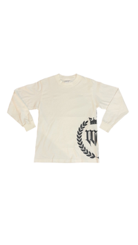 LONG SLEEVE SIDE CREST TEE